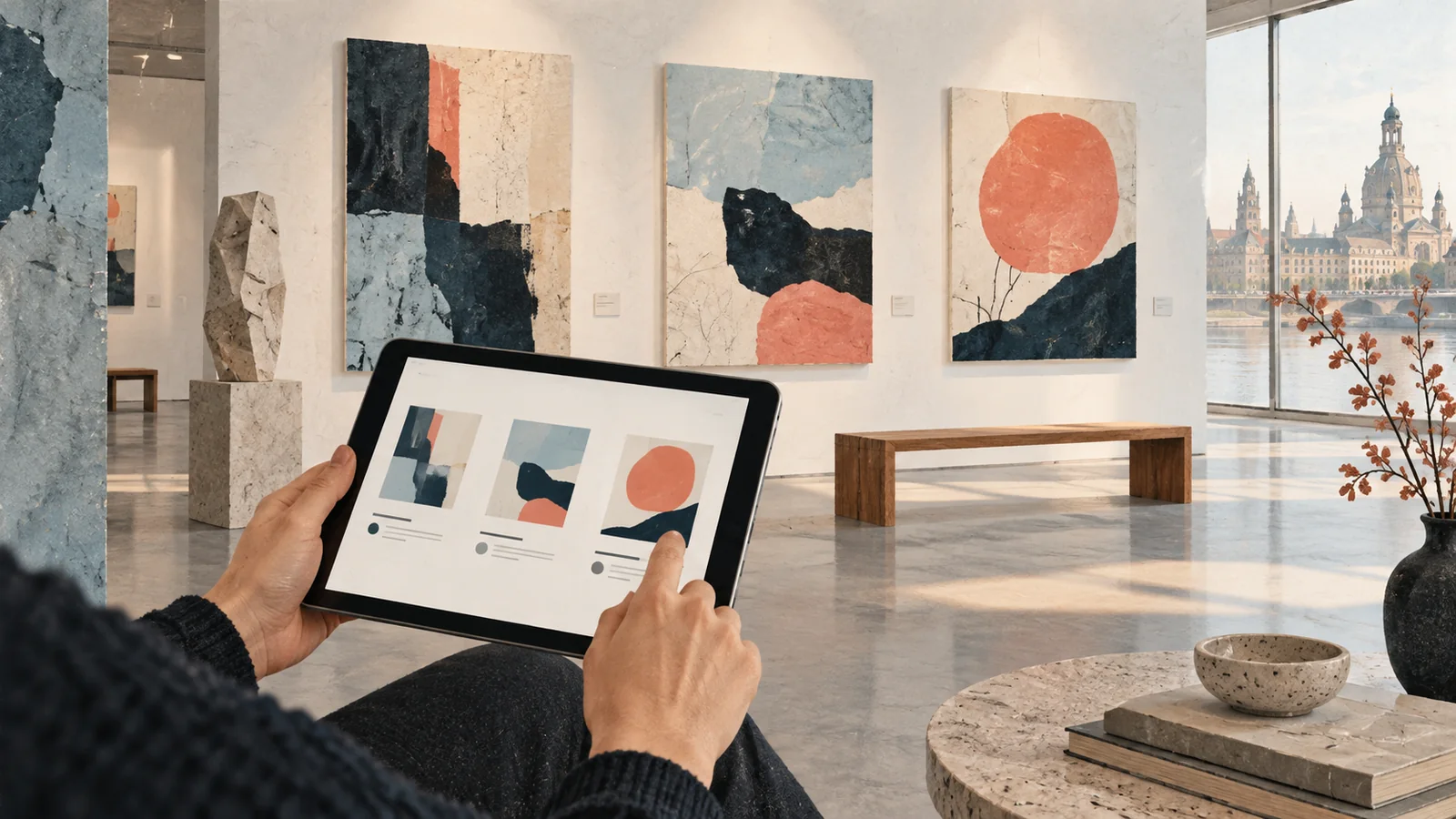 Galerie-Website gestalten: Kunst zeigen und Besuche erleichtern